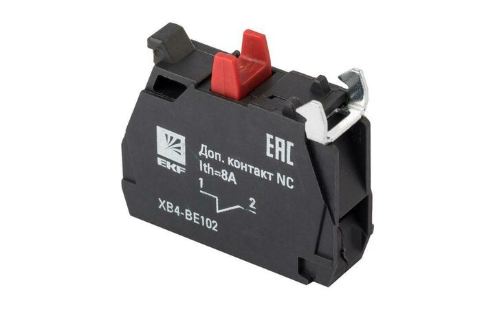 фото - Контакт дополнительный NC красн. PROxima EKF XB4-BE102