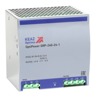 фото - Блок питания OptiPower DRP-240-24-1 КЭАЗ 284549