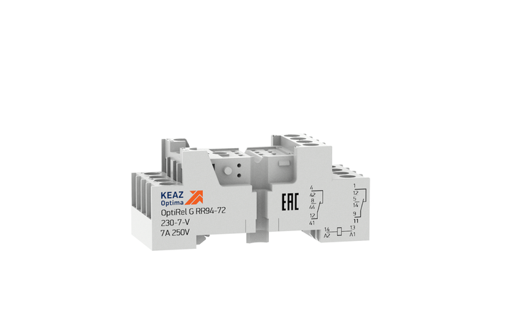 фото - Розетка для реле OptiRel G RR94-72-230-7-V КЭАЗ 281170