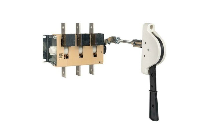 фото - Выключатель-разъединитель ВР32У-39A31240-R 630А 1 напр. с дугогасит. камерами с передней смещенной рукояткой MAXima EKF uvr32-39a31240-r