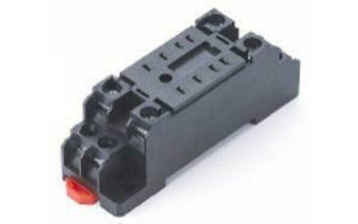 фото - Разъем РР-102 для крепления на DIN-рейку пром. реле для ПР-102 2 конт. (3-5)А IP20 DEKraft 23954DEK