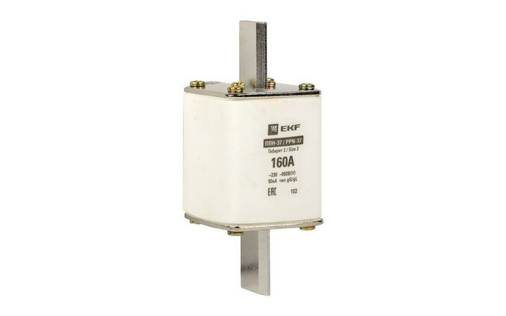фото - Вставка плавкая ППН-37 400/160А габарит 2 PROxima EKF fus-37/400/160