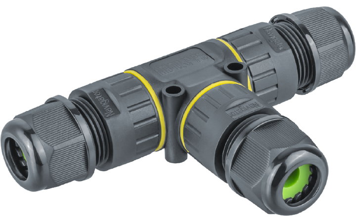 фото - Коннектор кабельный T-образный 82 836 NTB-T02-3P-IP68 3PIN Navigator 82836