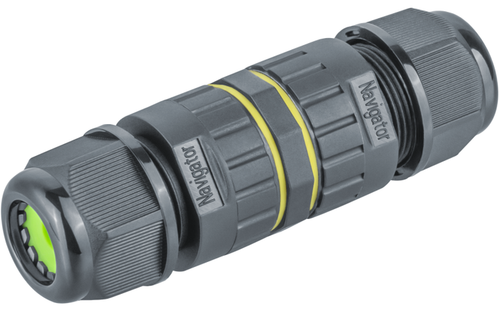 фото - Коннектор кабельный I-образ. 82 837 NTB-I02-3P-IP68 3PIN Navigator 82837