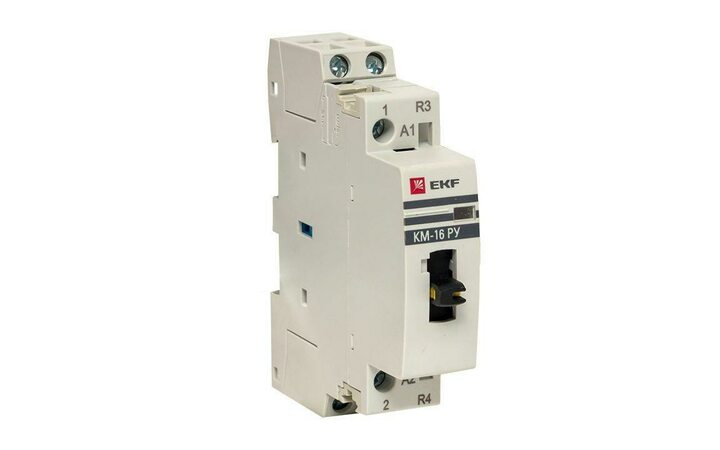 фото - Контактор модульный КМ РУ 25А 2NO (1 мод.) PROxima EKF km-1m-25-20