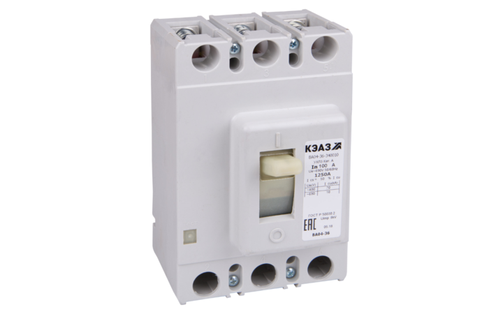 фото - Выключатель автоматический 63А 750Im ВА04-36-340010 УХЛ3 690В AC КЭАЗ 107570