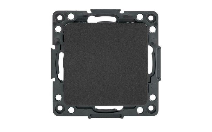 фото - Переключатель проходной 1-кл. Стокгольм 10А винтов. клеммы механизм черн. PROxima EKF EZV10-025-20