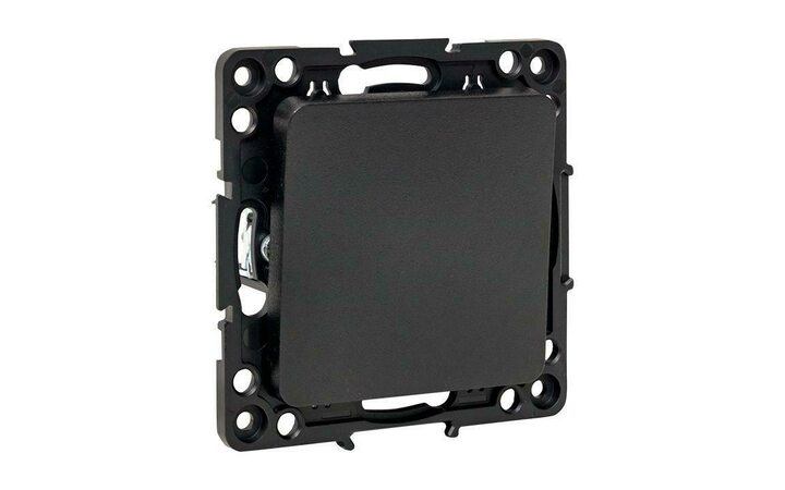 фото - Выключатель 1-кл. Стокгольм 10А винтов. клеммы механизм черн. PROxima EKF EZV10-021-20