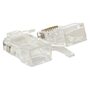 фото - Коннектор RJ-45 неэкранированный 8P8C 30мкд кат.5e универс. (уп.50шт) TeraLINK PRO EKF TRP-PLUG-5EUTP-50