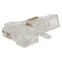 фото - Коннектор RJ-45 неэкранированный 8P8C 30мкд кат.6 универс. (уп.20шт) TeraLINK PRO EKF TRP-PLUG-6UTP-20