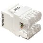 фото - Модуль Keystone кат.6 RJ-45 неэкранированный 110 IDC 180град. бел. TeraLINK PRO EKF TRP-KSTN-180D-6UTP-WH