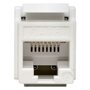 фото - Модуль Keystone кат.6 RJ-45 неэкранированный 110 IDC 180град. бел. TeraLINK PRO EKF TRP-KSTN-180D-6UTP-WH