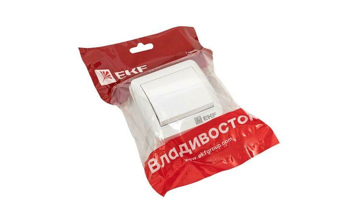 фото - Выключатель ОП Владивосток кнопочный 10А IP54 сер. PROxima EKF EQR16-026-30-54