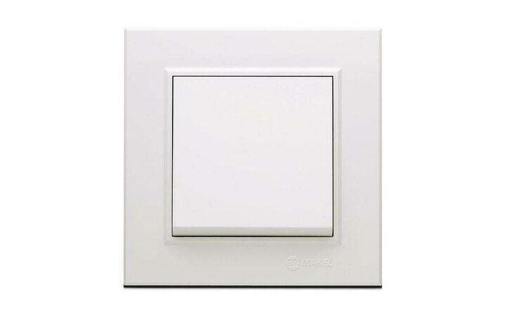 фото - Выключатель 1-кл. СП Karea 10А IP20 бел. Makel 56001001