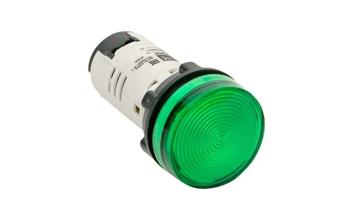 фото - Матрица светодиодная AD16-22HS 230В AC IP65 зел. PROxima EKF ledm-ad16-g-65