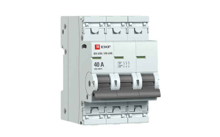 фото - Выключатель нагрузки 3п 40А ВН-63N PROxima EKF S63340