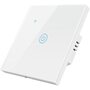 фото - Умный выключатель ROXIMO сенсорный, однокнопочный, белый SWSEN01-1W