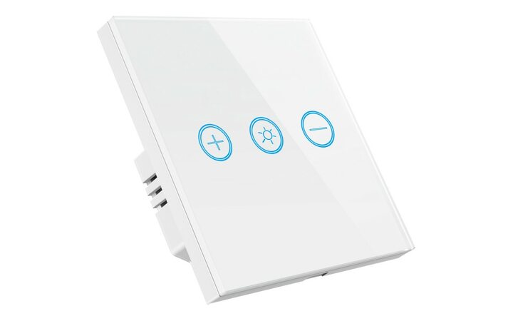 фото - Умный диммер-выключатель ROXIMO, сенсорный, белый, SWSEN03-W