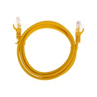 Патч-корд U/UTP, CAT 5e, RJ45-RJ45, 26AWG, LSZH, желтый, 1,5м REXANT (02-0105-105)