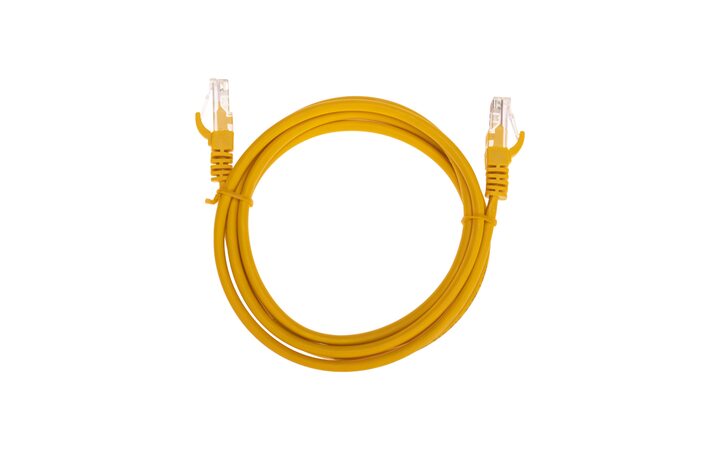фото - Патч-корд U/UTP, CAT 5e, RJ45-RJ45, 26AWG, LSZH, желтый, 1,5м REXANT (02-0105-105)