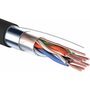 фото - Кабель витая пара F/UTP, CAT 5e, PE, 4PR, 24AWG, OUTDOOR, SOLID, черный, 305м, серия LIGHT, РФ REXANT (01-0154-R)