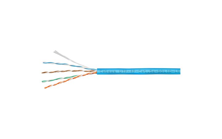фото - Cabeus UTP-4P-Cat.5e-SOLID-LSZH-BL