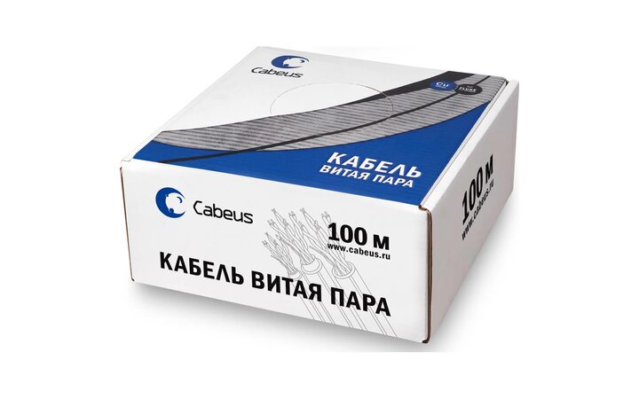 фото - Cabeus UTP-4P-Cat.5e-SOLID-LSZH-100