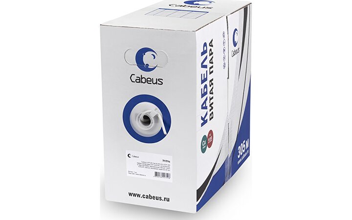 фото - Cabeus FTP-4P-Cat.5e-SOLID-LSLTx-GY