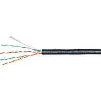 Cabeus UTP-4P-Cat.5e-SOLID-OUT-PE-UV-100