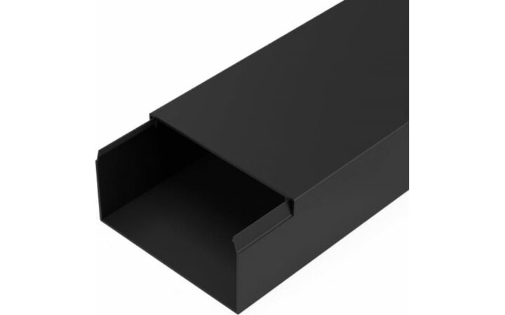 фото - Короб 25х25 мм, черный (Промрукав) (PR03.0213)