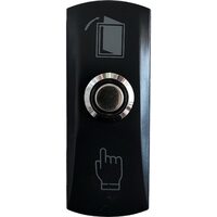 Кнопка Optimus 'Выход' – NO/NC (металл) черная