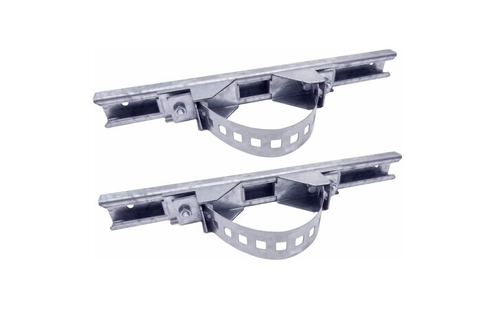 фото - OSNOVO 11031 Комплект крепления на столб для станций 400-600 мм