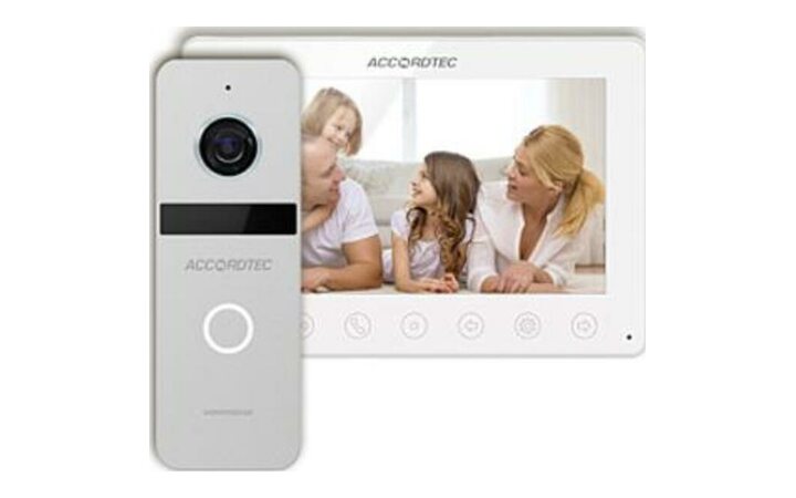 фото - AccordTec AT-home7 Комплект домофонии WH-SL