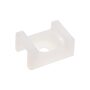фото - Площадка для крепления стяжки 22x16х4 мм, белая (10 шт/уп) REXANT (07-2102-10)