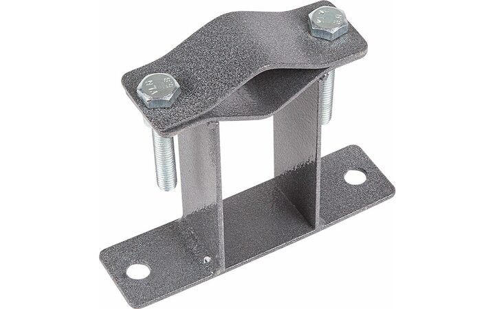 фото - Кронштейн для мачт плоский П-образный, 10см REXANT 34-0594