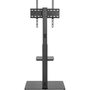 фото - Напольная стойка с кронштейном для телевизора REXANT 32-55 дюймов, с полкой PROFI 38-0317