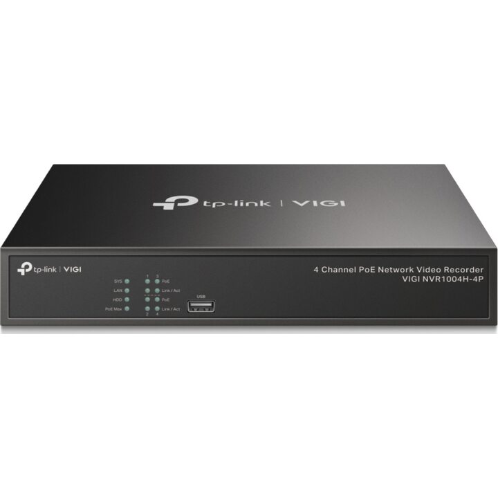 фото - Видеорегистратор TP-Link VIGI NVR1004H-4P