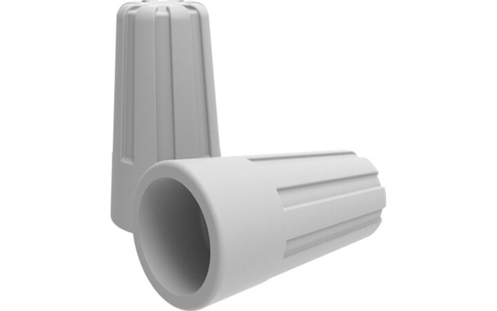 фото - Соединительный изолирующий зажим СИЗ-1, ø 2,7 мм (1,0-2,75 мм²) серый REXANT (07-5216)