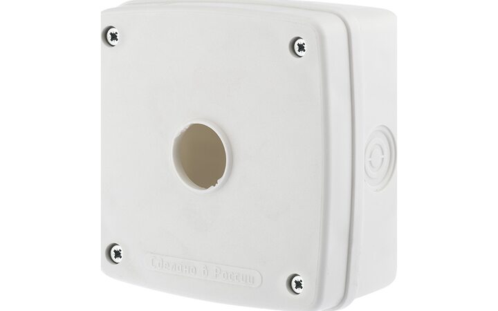 фото - Коробка монтажная для камер видеонаблюдения 140х140х66 мм REXANT (28-4010)