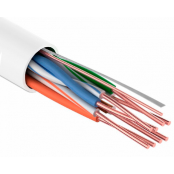 фото - Кабель UTP 4PR 24AWG (Cu) CAT5E PVC серый 305м Tantos