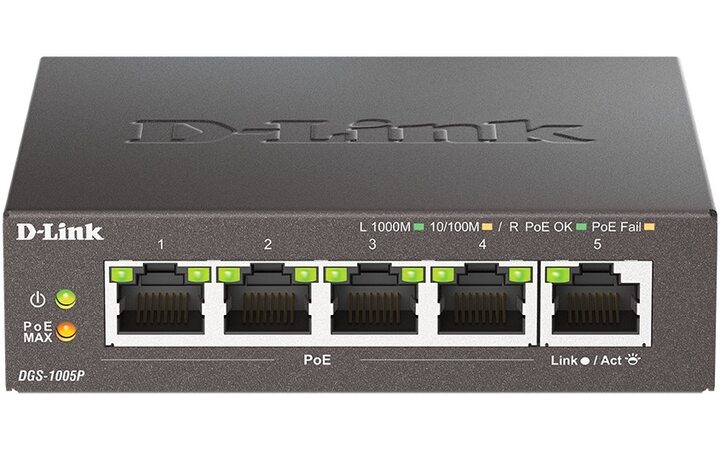 фото - D-Link DGS-1005P/B3A