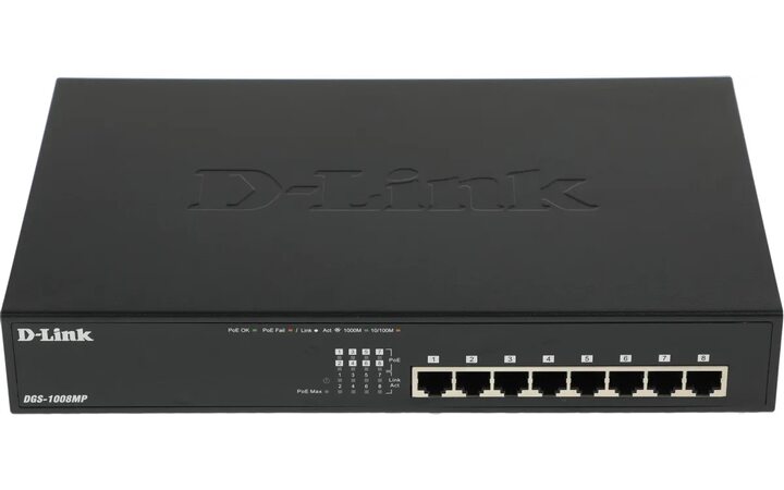 фото - D-Link DGS-1008MP/B1A