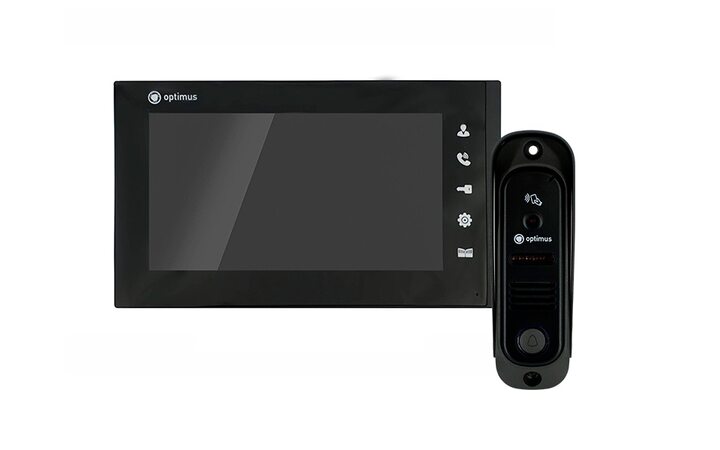 фото - Комплект видеодомофона Optimus Leader IK-27B30IR (b+b)
