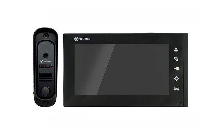 фото - Комплект видеодомофона Optimus Leader IK-27B32I (b+b)