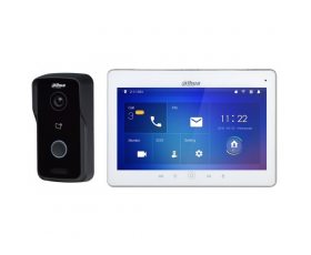 Комплект IP-домофонии Dahua VTK-VTO2111D-WP-VTH5221D