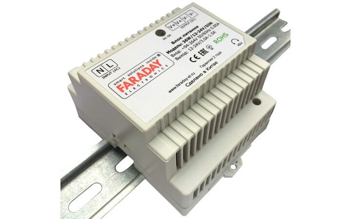 фото - FARADAY 36W/12-24V/DIN