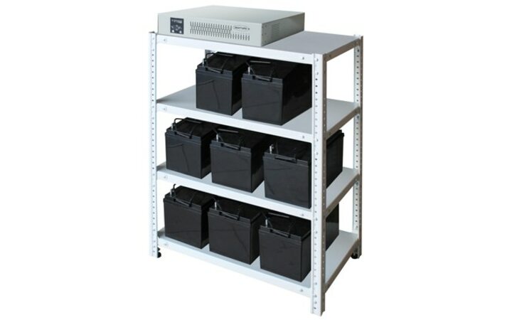 фото - СКАТ Стеллаж для АКБ 1,0х0,7х0,4-4П