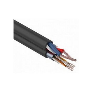 фото - REXANT Мульти-кабель FTP 2PR 24AWG CAT5e + 2х0.75мм²., 200м., outdoor, черный (01-4042)
