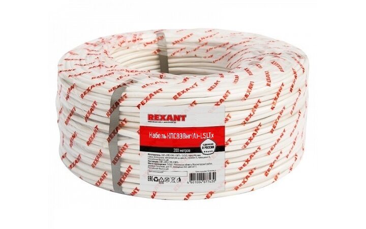 фото - REXANT Кабель КПСВЭВнг(А)-LSLTx 1x2x1,50мм² 200м (01-4873-1)