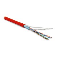 Hyperline FUTP4-C5E-P26-IN-LSZH-RD-100 бухта